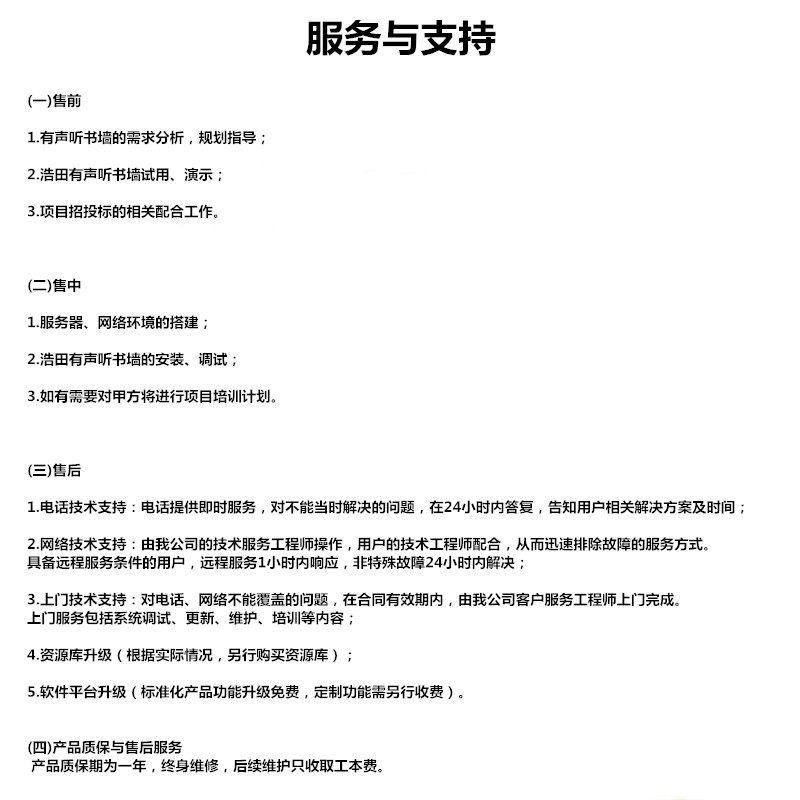 有聲聽(tīng)書墻